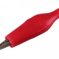 Зажим "крокодил" 5А 40 мм в изоляторе REXANT