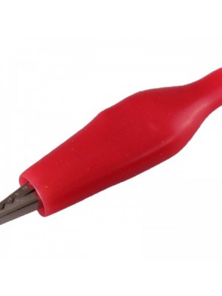 Зажим "крокодил" 5А 40 мм в изоляторе REXANT