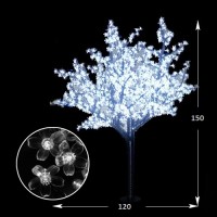 СД дерево "Сакура" 2800мм-4500мм 4032 led White