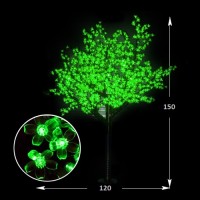 СД дерево "Сакура" 2800мм-4500мм 4032 led Green