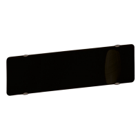 Инфракрасные  обогреватели Noirot Электропанель Campa Campaver (горизонтальная узкая) CME 12 SEPB 1200W чёрный