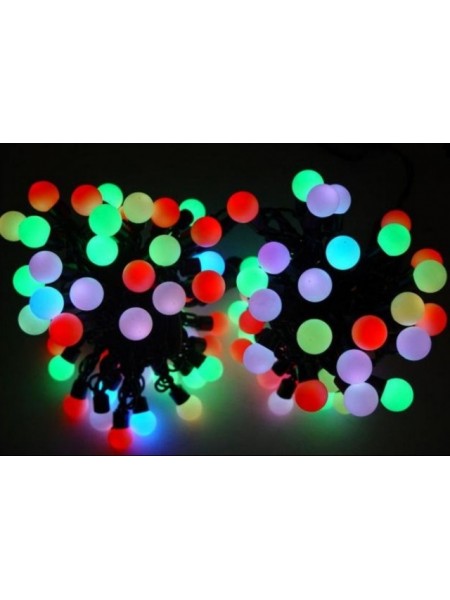 Гирлянда RGB с/д 10 м с контроллером 220В