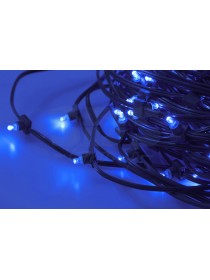 Гирлянда с/д 100м цвет свечения: синий 12 ватт Клип-лайт, расст. 15см.
