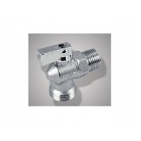 Кран угловой 1/2М х 3/4М для стиральной машины
