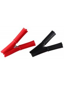 Зажим "Крокодил" 30А 75мм в изоляторе REXANT