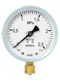 Манометр для ЖКХ технический МП3-УФ исполнение ЭКО