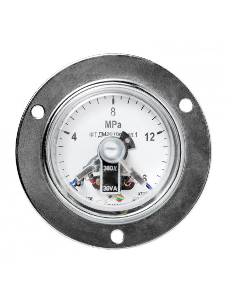 Манометры электроконтактные ДВ2010Ф ИСП 1, ДА2010Ф ИСП 1, ДМ2010Ф ИСП 1