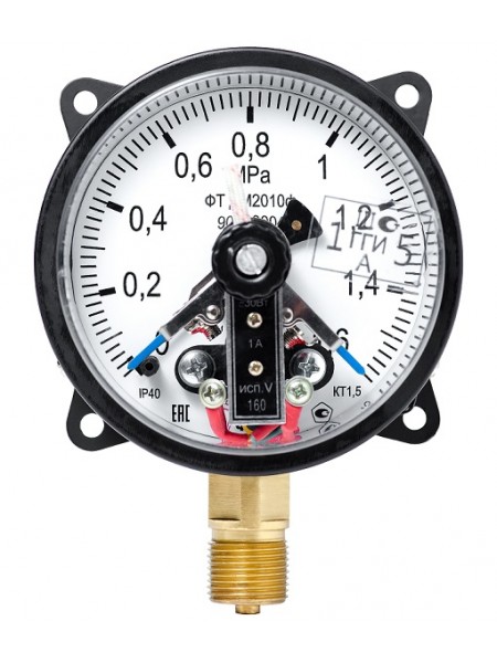 Манометры электроконтактные ДВ2010Ф, ДА2010Ф, ДМ2010Ф