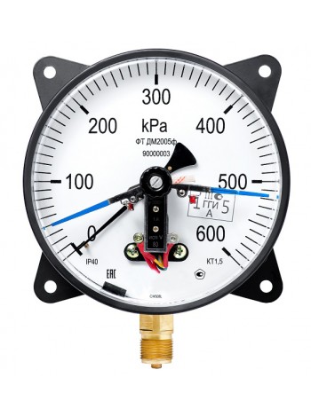 Манометры электроконтактные ДВ2005Ф, ДА2005Ф, ДМ2005Ф