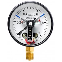 Манометры электроконтактные ДВ2010Ф, ДА2010Ф, ДМ2010Ф Тех. Стекло