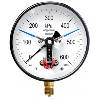 Манометры электроконтактные ДВ2005Ф, ДА2005Ф, ДМ2005Ф тех. стекло