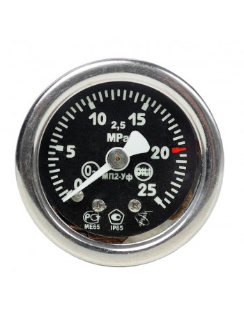 Манометр пылевлагозащищенный МП2-УФ ИСП 1 D.40 IP65 ОШ