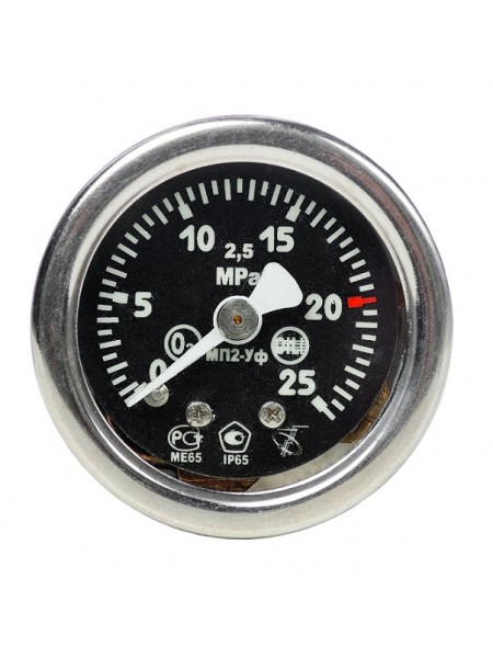 Манометр пылевлагозащищенный МП2-УФ ИСП 1 D.40 IP65 ОШ