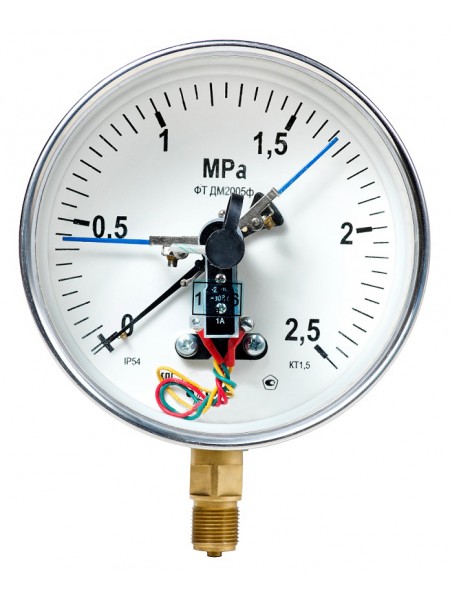 Манометры пылевлагозащищенные ДВ2005Ф, ДА2005Ф, ДМ2005Ф SG IP54