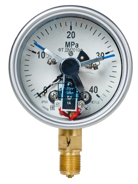 Манометры пылевлагозащищенные ДВ2010Ф, ДА2010Ф, ДМ2010Ф SG IP54