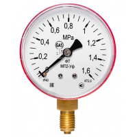 Манометры технические газовые (сварочные) МП2-УФ D.50 РШ