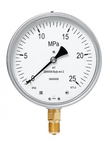 Манометры виброустойчивые ДВ8008-ВУФ ИСП.2, ДА8008-ВУФ ИСП.2, ДМ8008-ВУФ ИСП.2
