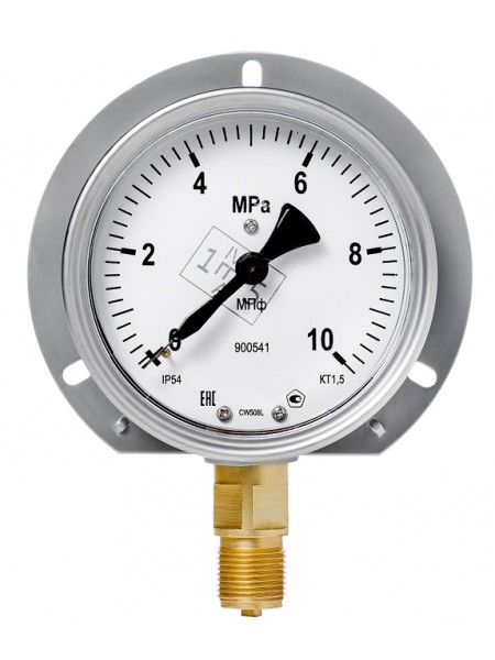 Манометр железнодорожный МПФ