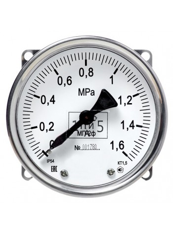 Манометр железнодорожный МП-2Ф