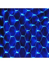 Сетка сд 1.5*1.5м цвет свечения: синий 8 ватт, 144 led, IP65