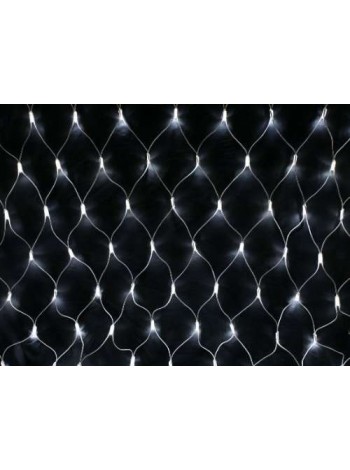Сетка сд 1.5*1.5м цвет свечения: белый 8 ватт, 144 led, IP65