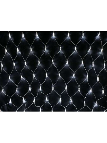 Сетка сд 1.5*1.5м цвет свечения: белый 8 ватт, 144 led, IP65