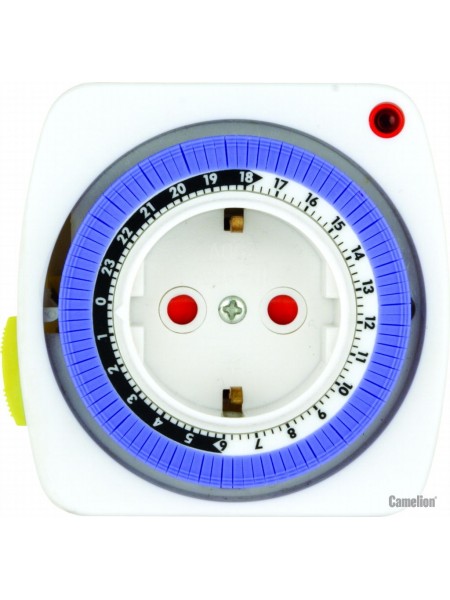 Таймер розеточный 230/3500 Вт, мех. BND-50/G5A Camelion