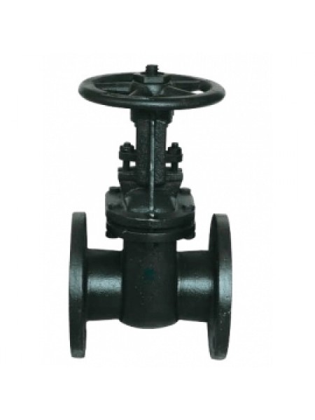 Задвижка чугунная 30ч6бр, РУ 10,  ДУ-100