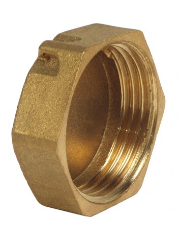 Заглушка ВР Ду -15 латунь