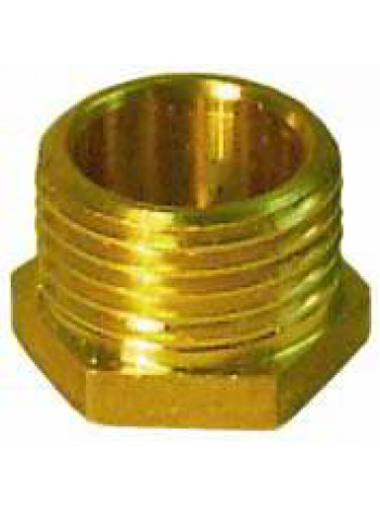 Заглушка НР Ду-15 латунь