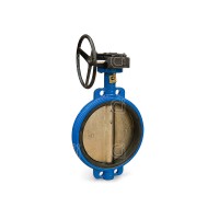 Затвор Ci поворотный дисковый 600 с редуктором